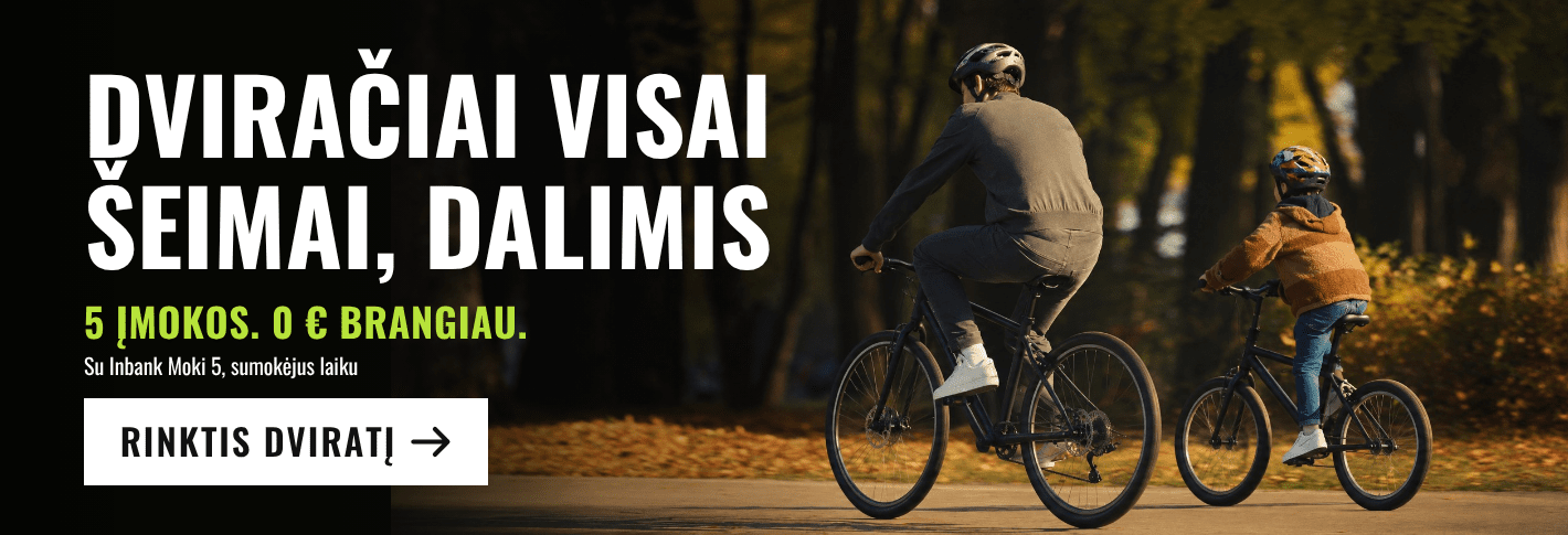 Dviračiai visai šeimai, dalimis