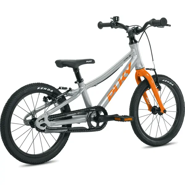 Dviratis 16" Puky LS-PRO 16-1 Alu sidabrinis/oranžinis 5,5kg