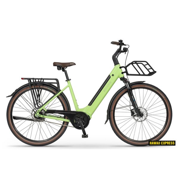 Dviratis 28   ECO LX100 AUTOMATIC GREEN 36V 504 Wh green eco