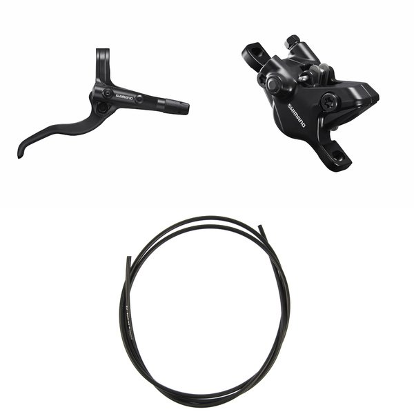 Hidrauliniai stabdžiai galiniai su rankenėle Shimano Black BL-MT401(R), BR-MT410®