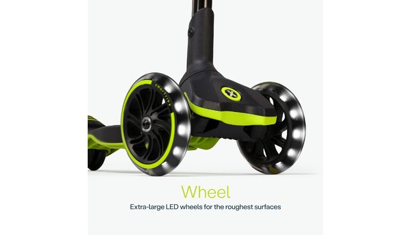 Paspirtukas triratis smarTrike® Xtend  LIME