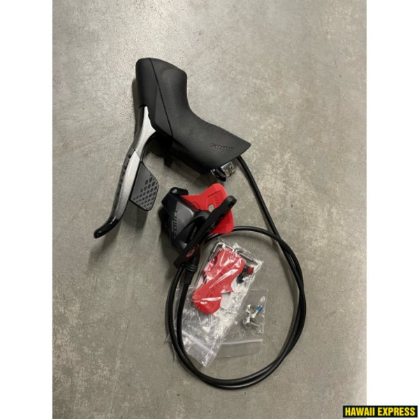 Pavarų ir stabdžių rankenėlė SRAM Shift/Hydraulic Disc Brake Force eTap AXS D1 Gloss Stealthamajig connected Front Brake/Left Shift 950mm w/ Flat Mount 20mm SS Hardware (Rotor & Bracket sold separately)