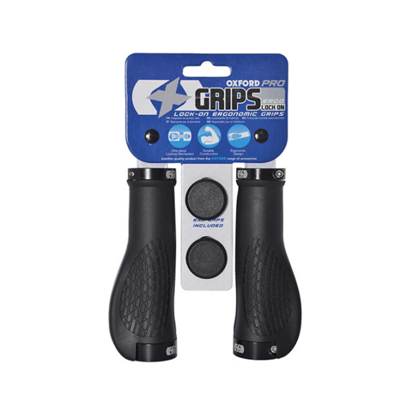Vairo rankenėlės OXC Grips Lock-On Ergonomic Black