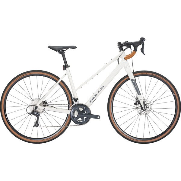 Dviratis 28" Bulls Trail Grinder 2 Gravel trapez 18g baltas 