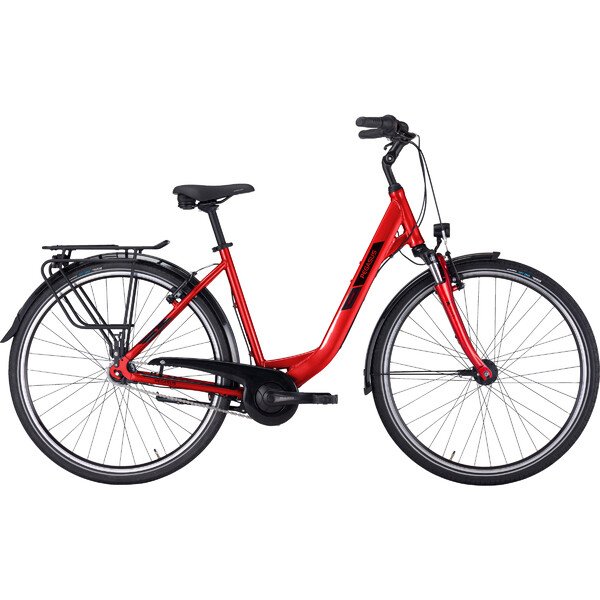 Dviratis 28" Pegasus Solero SL 7g deep raudonas 