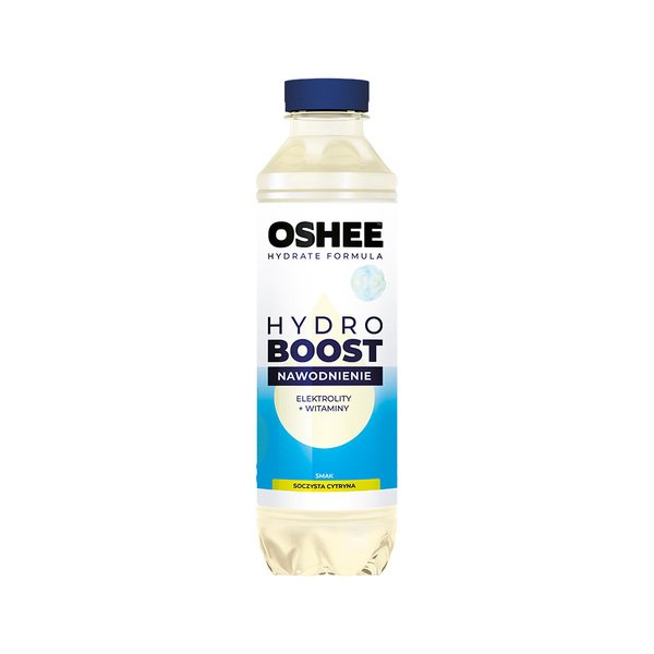 Izotoninis negaz. Gėrimas citrinų sk OSHEE HydroBoost papildyt elektrolitais bei vitaminais, 555ml