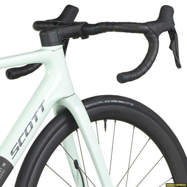 Dviratis 28  SCOTT ADDICT RC 30 frozen green/carbon black Scott