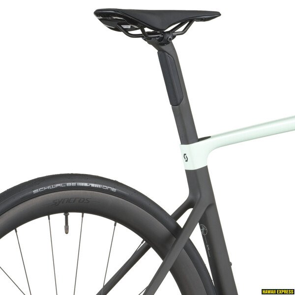 Dviratis 28  SCOTT ADDICT RC 30 frozen green/carbon black Scott