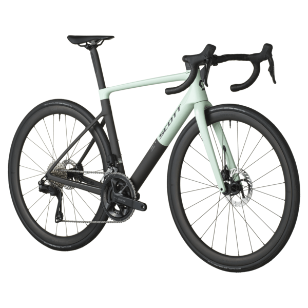 Dviratis 28  SCOTT ADDICT RC 30 frozen green/carbon black Scott