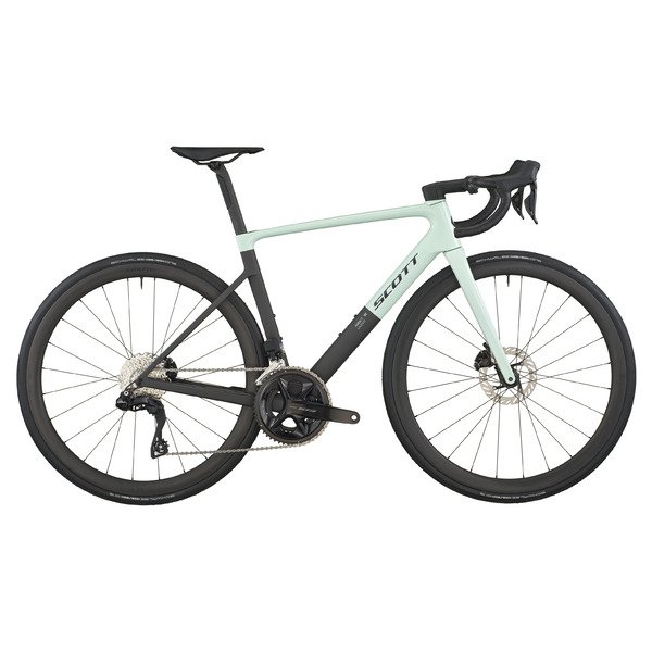 Dviratis 28  SCOTT ADDICT RC 30 frozen green/carbon black Scott