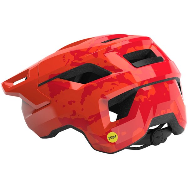 Helmet MET Shelter Youth Glossy Red 52-56 cm