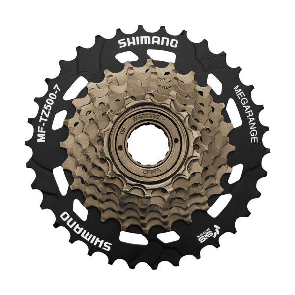 Žvaigždžių blokas Shimano MF-TZ500 7 pav. 14-28T