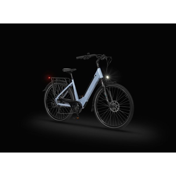 Dviratis 28" ECOBIKE X-CITY CREMA 36V 504 Wh 17" mėlynas