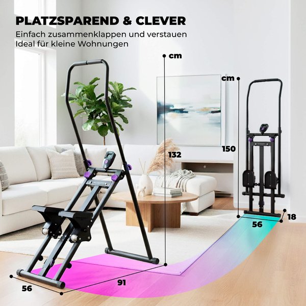 Žingsniavimo treniruoklis CHRISTOPEIT Climber 1000