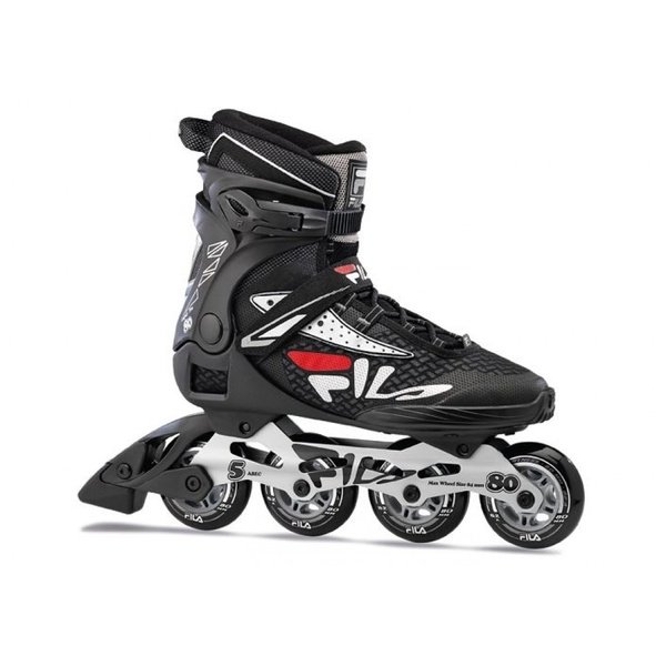 Riedučiai FILA LEGACY PRO 80, juodi-raudoni-pilki