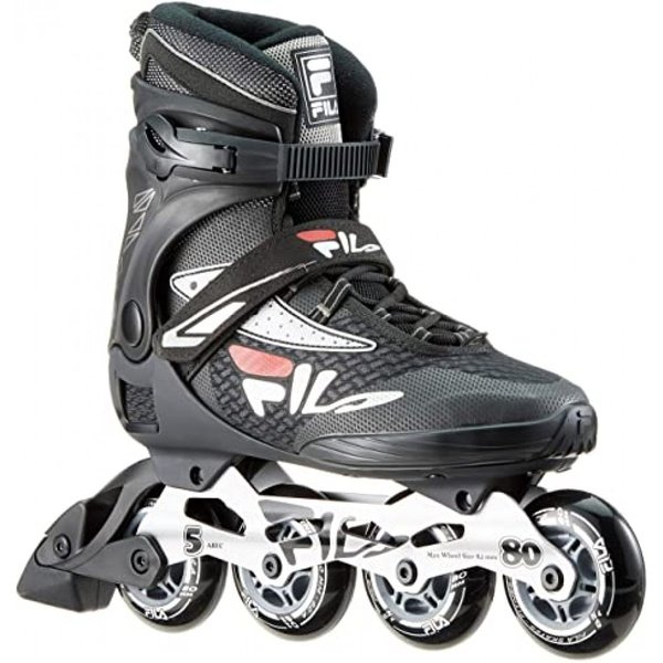 Riedučiai FILA LEGACY PRO 80, juodi-raudoni-pilki