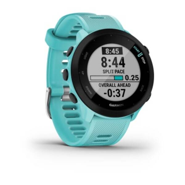 Garmin Forerunner 55 &scaron;manusis laikrodis spalva &bdquo;Aqua&ldquo; 