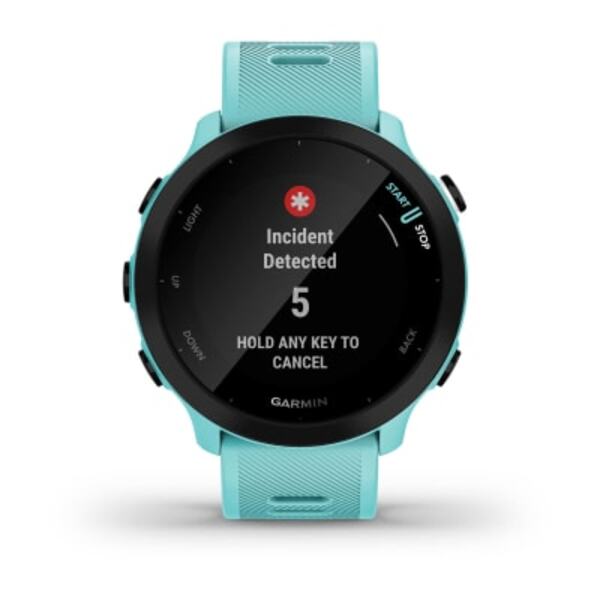 Garmin Forerunner 55 &scaron;manusis laikrodis spalva &bdquo;Aqua&ldquo; 