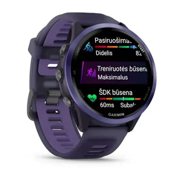 Garmin Forerunner 570 - 47mm išmanusis sportinis laikrodis (Indigo spalvos)