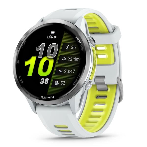 Garmin Forerunner 970  Whitestone/Amp Yellow i&scaron;manusis laikrodis