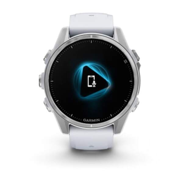 Garmin fēnix 8 43 mm AMOLED išmanusis sportinis laikrodis (Sidabrinės spalvos)
