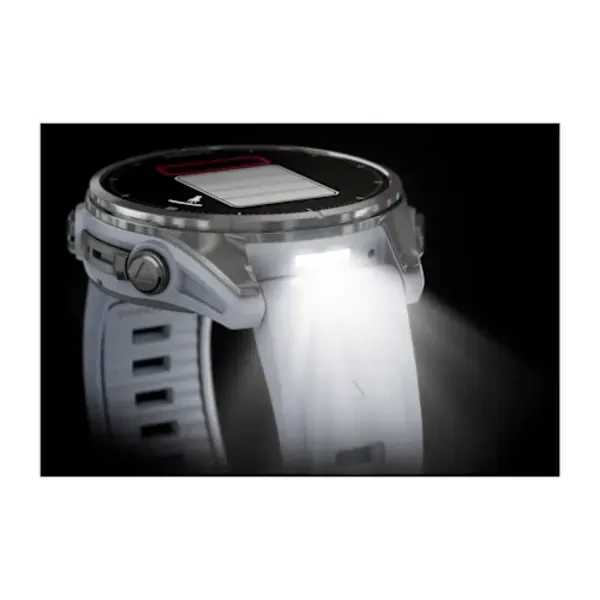 Garmin fēnix 8 43 mm AMOLED išmanusis sportinis laikrodis (Sidabrinės spalvos)