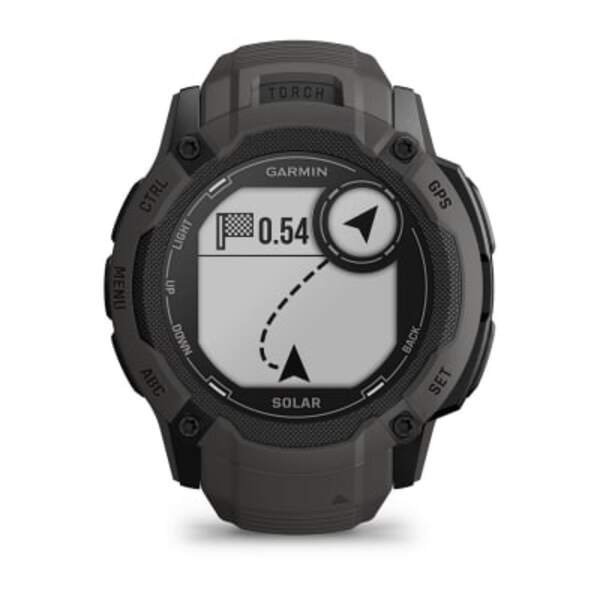 Garmin Instinct&reg; 2X Solar  i&scaron;manusis sportinis laikrodis Grafitas
