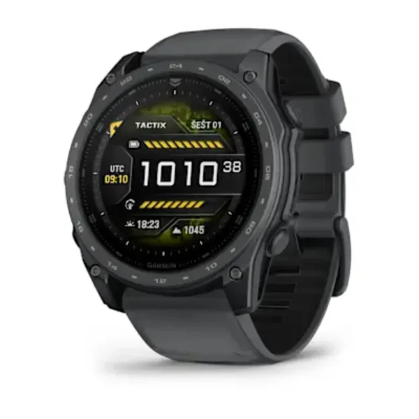 Garmin tactix® 8 – 51 mm, AMOLED sportinis laikrodis (pilkos skalūno spalvos „Cerakote®“ danga)