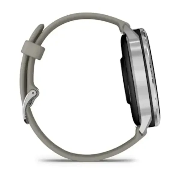 Garmin Venu® 4 – 45 mm Sportinis išmanusis laikrodis (Lunar Silver)