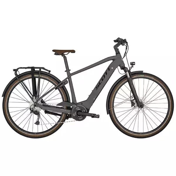 Dviratis 28" elektrinis Scott Sub Active eRIDE vyr. BOSCH Sistema 400wh t.pilkas 