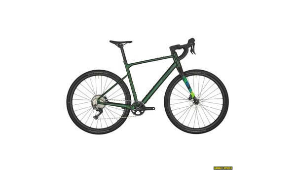 Dviratis 28  BERGAMONT Gravel s GRANDURANCE 8  green bergamont