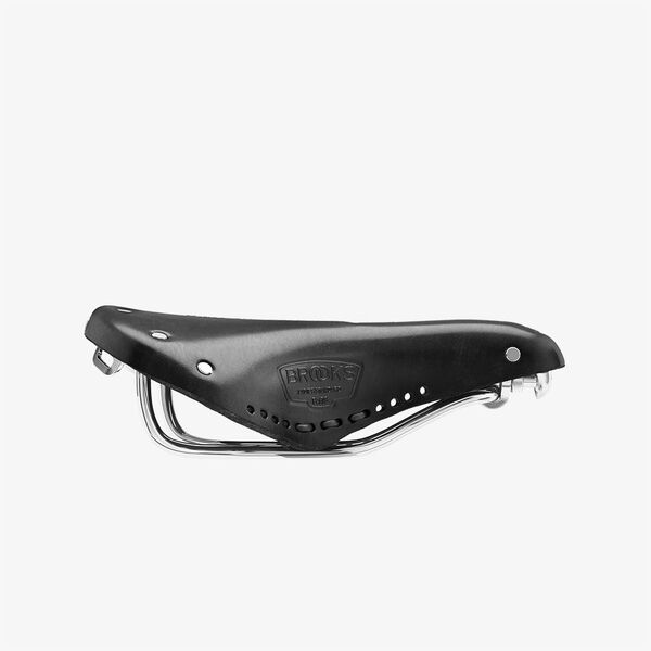Dviračio balnas Brooks B17 Carved Short Black juodas