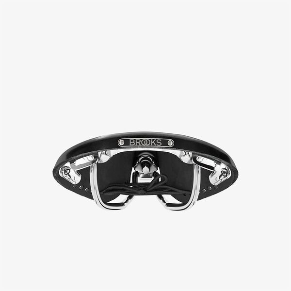 Dviračio balnas Brooks B17 Carved Short Black juodas