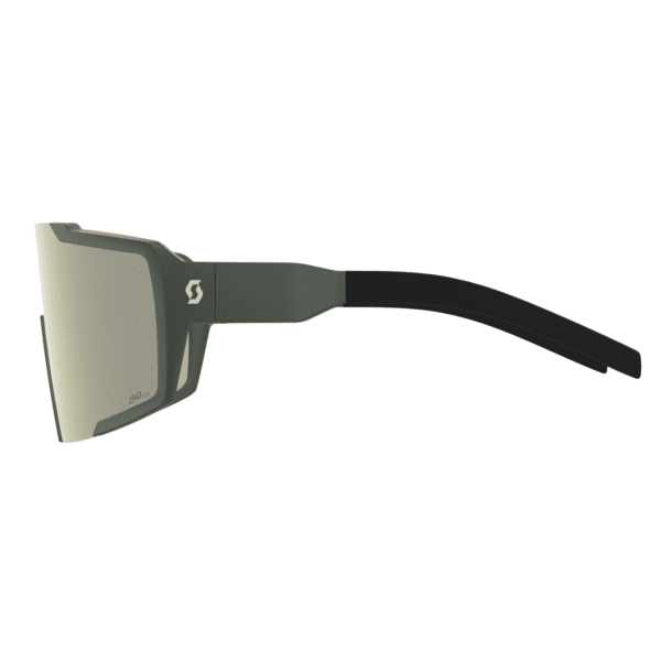 Akiniai Scott Shield kaki green/AMP white chrome S2
