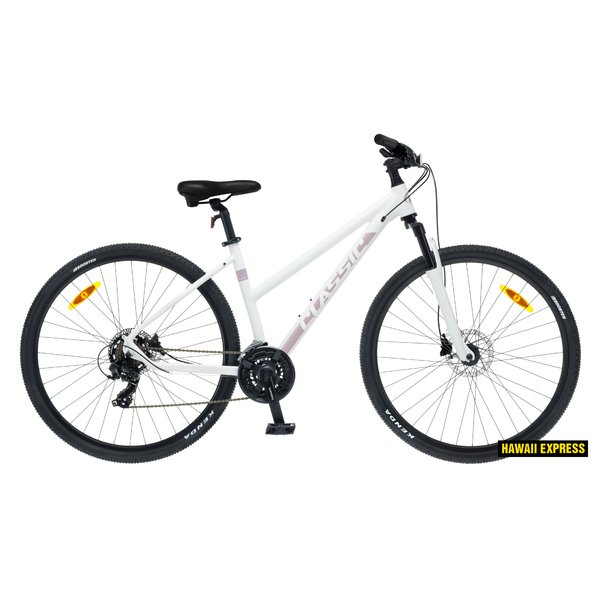 Dviratis 28  CLASSIC STREET 21 LADY DISC 21s 29  white classic
