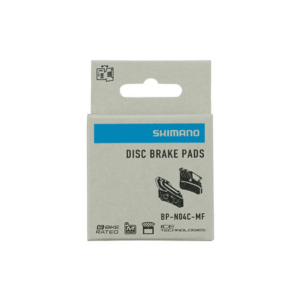 Stabdžių kaladėlės diskinių Shimano Metal N04C Incl Spring/Split Pin