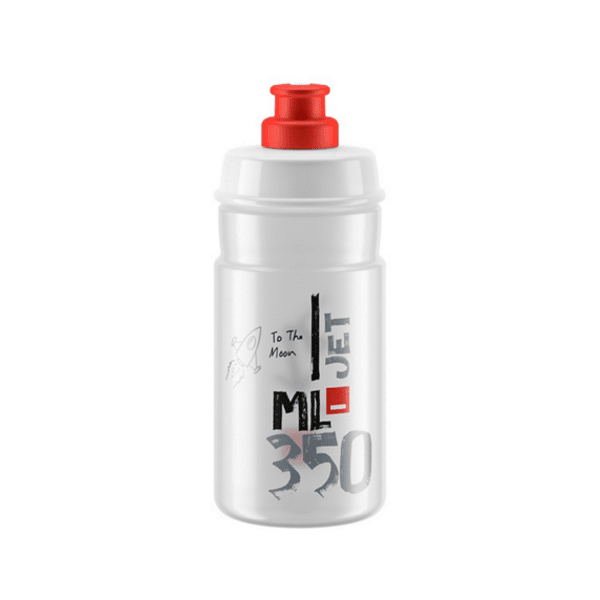 Gertuvė Elite Jet Clear Red Logo 350ml
