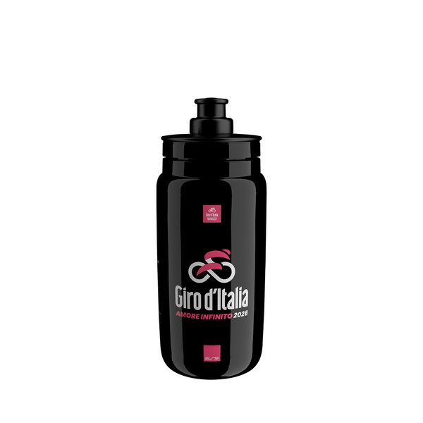 Gertuvė Elite Fly Teams 2026 Giro d'Italia, Black Map 550ml