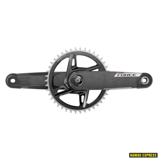&Scaron;vaistiklis su galios matuokliu SRAM w/Power meter spindle FORCE AXS 1x XPLR DUB WIDE E1 175mm - Direct Mount 42T (BB not included)