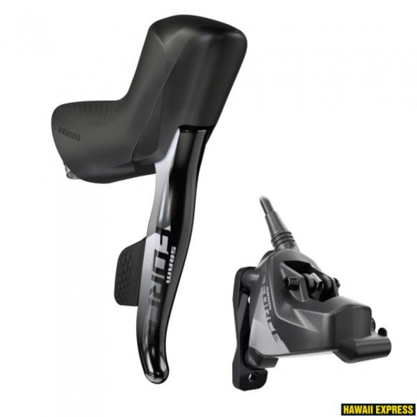Pavarų ir stabdžių rankenėlė SRAM Shift/Hydraulic Disc Brake Force eTap AXS D1 Gloss Stealthamajig connected Rear Brake/Right Shift 1800mm w/ Flat Mount 20mm SS Hardware (Rotor & Bracket sold separately)