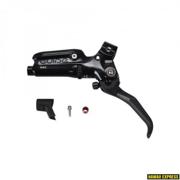 Stabdžių dalis SRAM LEVER ASSEMBLY - ALUMINUM LEVER (ASSEMBLED, NO HOSE, INCLUDES BARB & OLIVE) VERSION 2 BLACK -GUIDE RSC