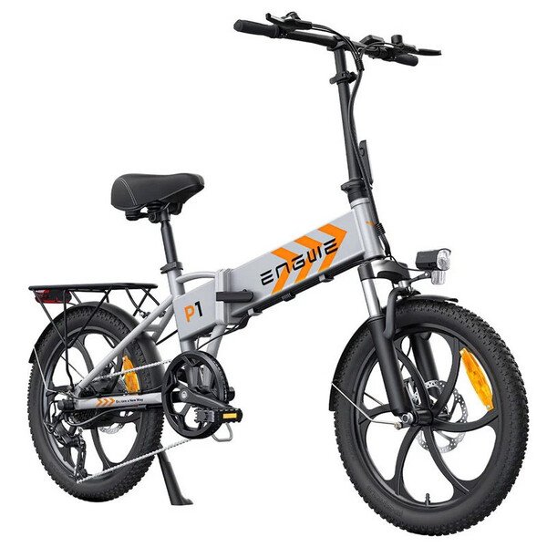 Dviratis 20" elektrinis Engwe P1 pilkas