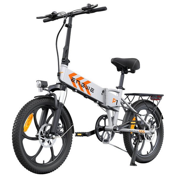 Dviratis 20" elektrinis Engwe P1 pilkas