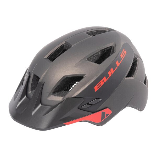 Šalmas Bulls Cayley pilkas 