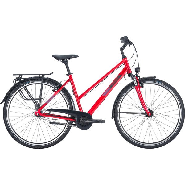 Dviratis 28" Pegasus Solero SL 7 trapez raudonas 