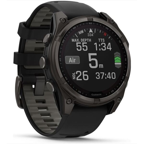 Garmin fenix 8 Solar Sapphire 47mm išmanusis sportinis laikrodis