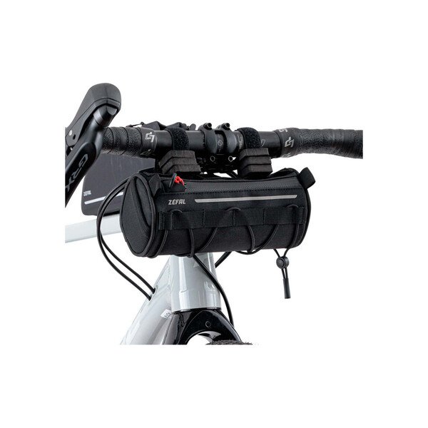 Krepšelis ant vairo Zefal Z Adventure F1 juodas