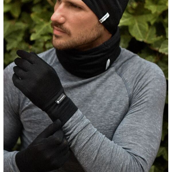 Pištinės Thermowave Merino unisex juodos 