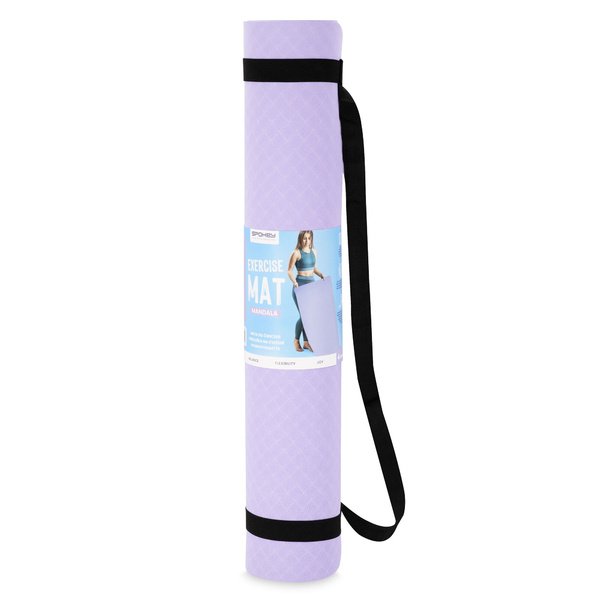 Jogos kilimėlis SPOKEY Mandala, violetinis