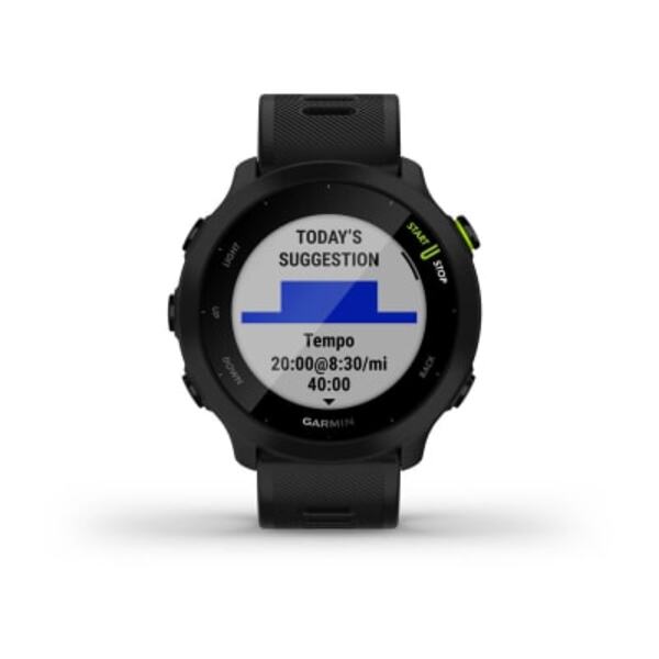 Garmin Forerunner 55 i&scaron;manusis laikrodis Juoda